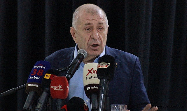 Zafer Partisi Genel Başkanı Özdağ Kayseri'de konuştu