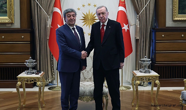 Ak Partili Ataş Cumhurbaşkanı Erdoğan'ı ziyaret etti