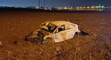 Batman'da çarpışan iki araç şarampole yuvarlandı; 3 ölü