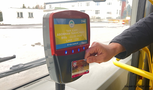 Büyükşehir'den abonman kart kullanıcıları için ulaşımda yenilik