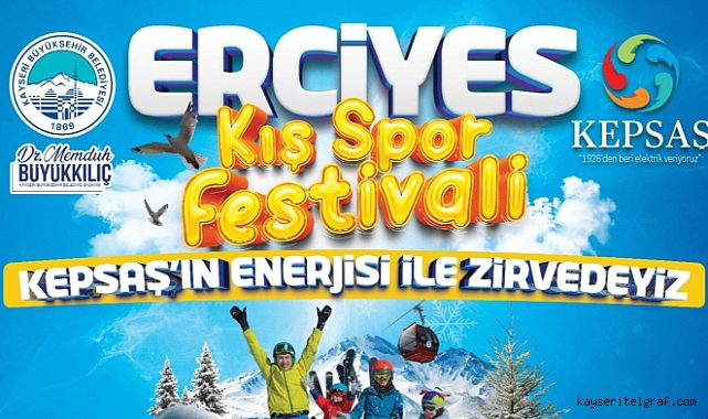 'Erciyes Kış Spor Festivali'ne sayılı günler kaldı