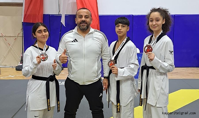 Kayseri Başarı Spor Kulübü sporcularından Türkiye Şampiyonası’nda 3 madalya