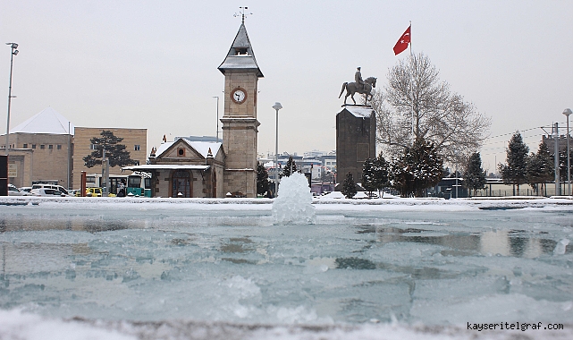 Kayseri beyaza büründü