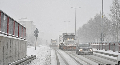 Kayseri'de kar tatili!