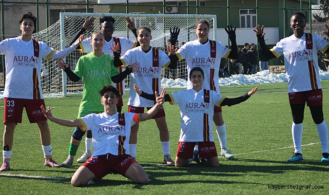 Kayseri Kadın FK, Şırnak'tan da galibiyetle döndü