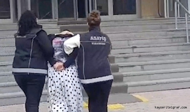 12 yıl hapis cezası ile aranan kadın hırsız yakalandı 