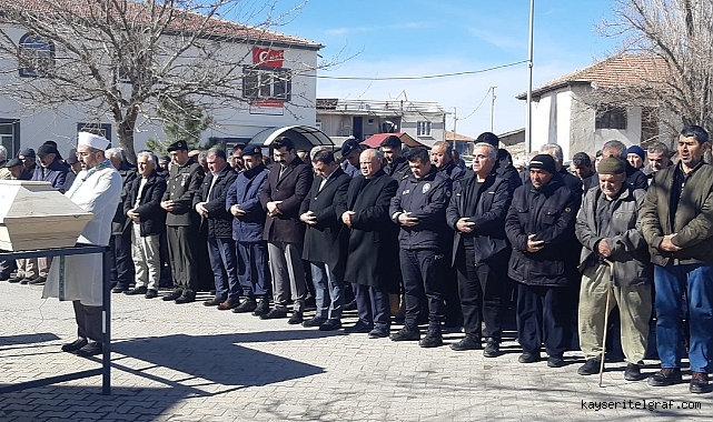 Almanya’da hayatını kaybeden Kıbrıs gazisi, Kayseri’de son yolculuğuna uğurlandı