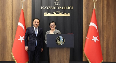 Avusturya Büyükelçisi Juen Kayseri'de 