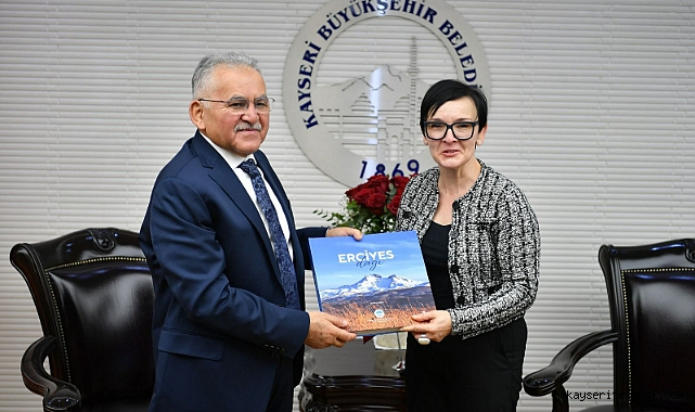 Avusturya Büyükelçisi Juen Kayseri'de 