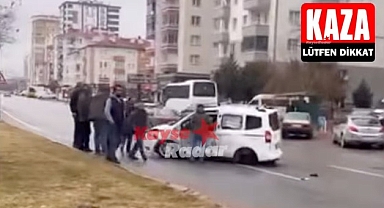 Bağdat Caddesi'nde kaza; 2 yaralı 