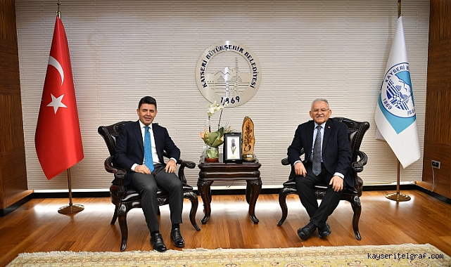 Bakan Yardımcısı Osman Poyraz, Büyükkılıç'ı ziyaret etti