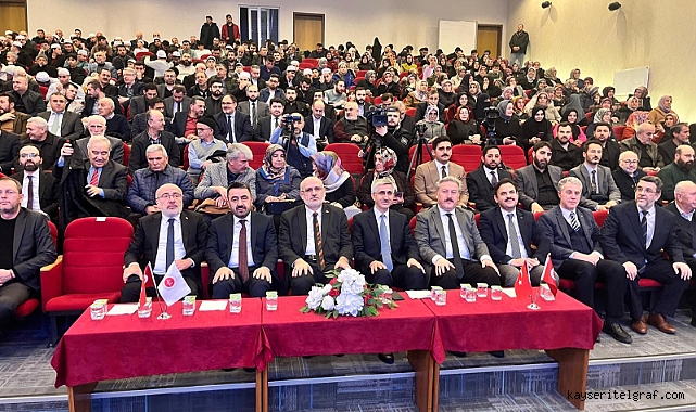 Bakan Yardımcısı Yılmaz "Hasbekli Mümin Hafız Hoca Efendi Paneli'ne katıldı