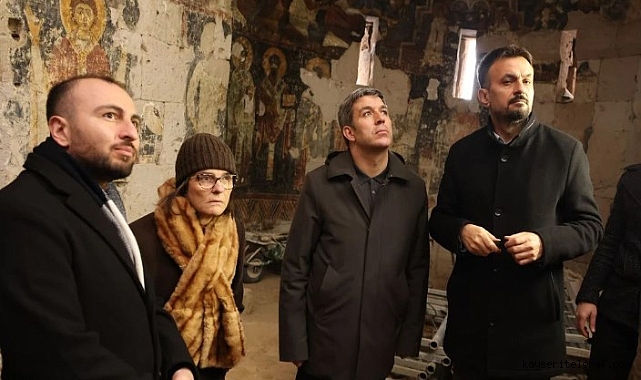 Brezilya Büyükelçisi Neves, St. George Kilisesi'ni gezdi