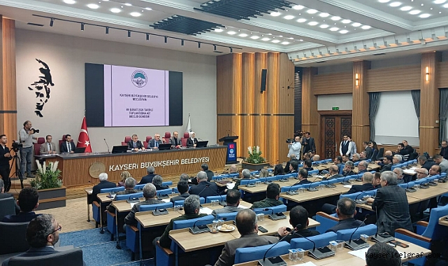 Büyükşehir Belediye Meclis toplantısı gerçekleşti 