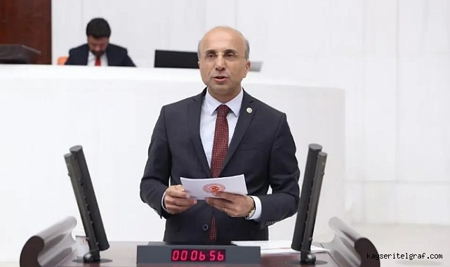 CHP'li Genç, Akkışla'daki tapu sorununu Meclis'e taşıdı