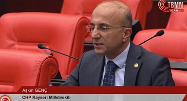 CHP'li Genç Tomarza'daki eğitim sorununu gündeme getirdi