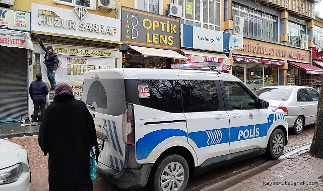 Forkliftle sarraf soyuldu