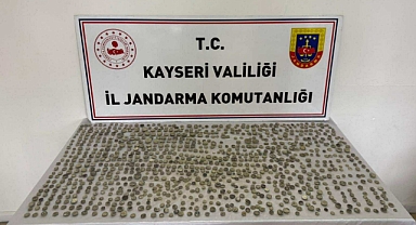 Kayseri'de bin 291 adet sikke ele geçirildi