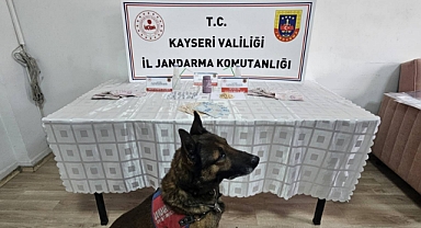 Kayseri'de bin 72 adet captagon ele geçirildi 