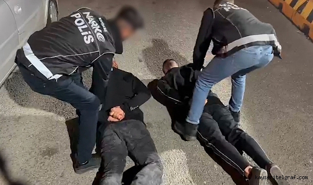 Kayseri'de uyuşturucu operasyonu; 26 bin hap ele geçirildi