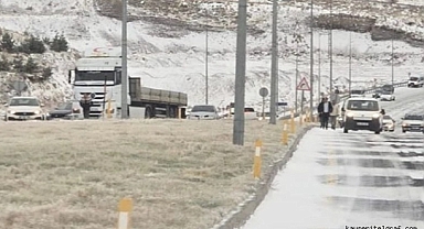 Kayseri-Develi yolu araç trafiğine açıldı
