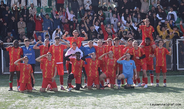 Kayseri Kadın FK, Süper Lig’e yükseldi 