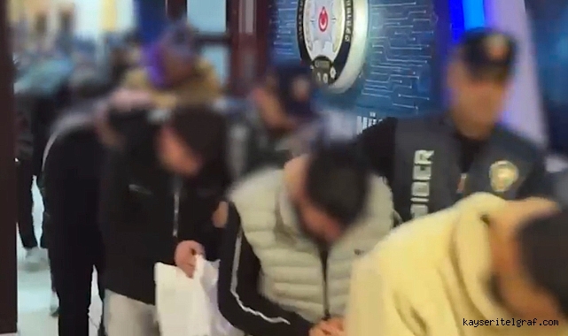 Kayseri merkezli yasa dışı bahis operasyonunda 23 zanlı yakalandı