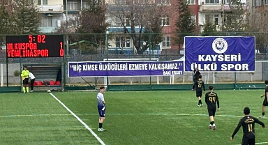 Kayseri Ülküspor 12 farklı galibiyetle şampiyon oldu