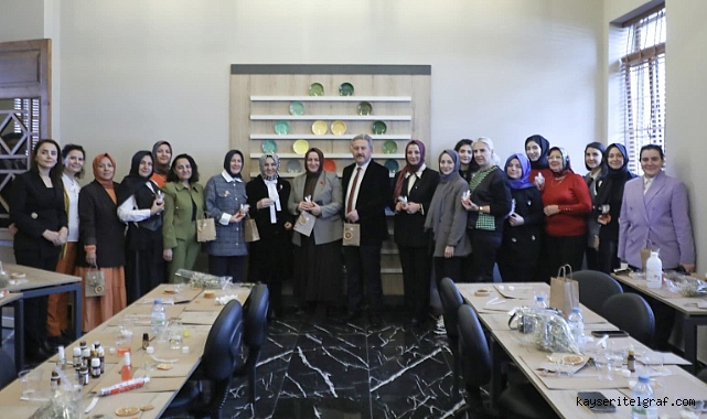 Melikgazi'de “Koku Tarihi Atölyesi” gerçekleşti