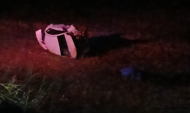 Otomobil şarampole yuvarlandı: 1 ölü, 4 yaralı