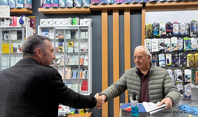 Saadet Partisi esnafı ziyaret etti