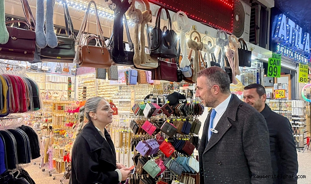 Saadet Partisi esnafı ziyaret etti