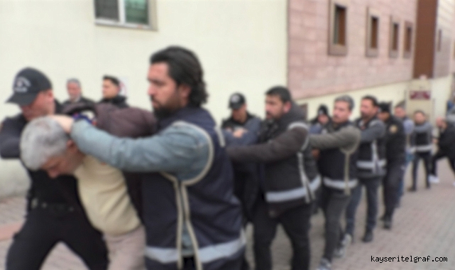 Suç örgütü operasyonunda 5 zanlı tutuklandı