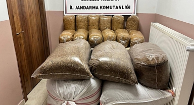 Yolcu otobüsünde 600 kilogram kaçak tütün ele geçirildi