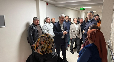 AK Partili Çopuroğlu hastanede vatandaşları dinledi