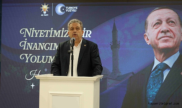 Ak Partili Özsoy Yahyalı'da iftar yaptı