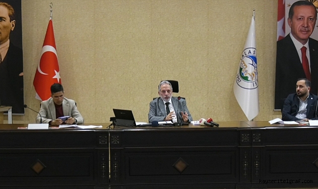 Başkan Yalçın belediyenin bu yıl ki bütçesini açıkladı