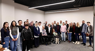 Başsavcı Korkmaz ve Rektör Altun, özel gereksinimli öğrenciler ile iftar yaptı