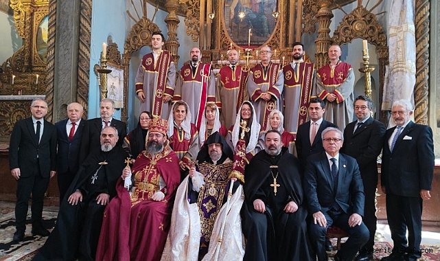 Ermeniler Kayseri'de ayin düzenledi