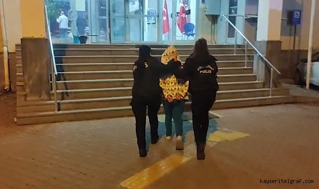 Hapisle aranan kadın hırsız yakalandı