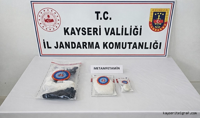 Kayseri’de uyuşturucu operasyonu: 1 gözaltı