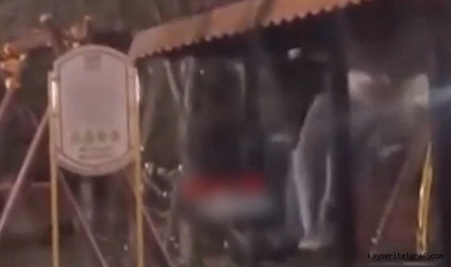 Parka zarar veren 2 çocuk yakalandı