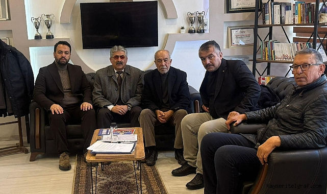 Sarız'a sanayi sitesi ve futbol sahası için harekete geçildi