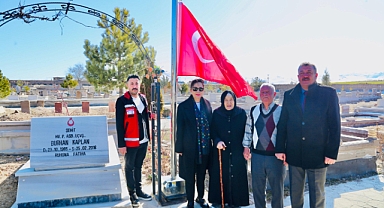 Şehitlerimizin mezarlarına bayram öncesi bakım