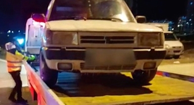 Serkent’te polisten kaçan sürücü ehliyetsiz ve alkollü çıktı