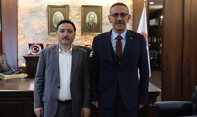 Yeni müdür Öztürk'ten Vali Çiçek'e ziyaret