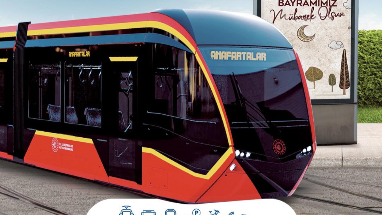 Bayramda tramvaylar ücretsiz