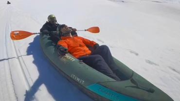 Erciyes'te kano yaptılar!