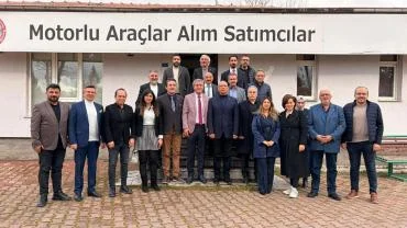 İyi Partililer Galericiler Sitesi esnafını ziyaret etti