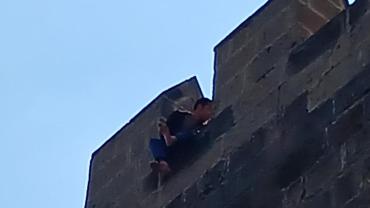 Kalede intihar girişimi; sebebi belli oldu...